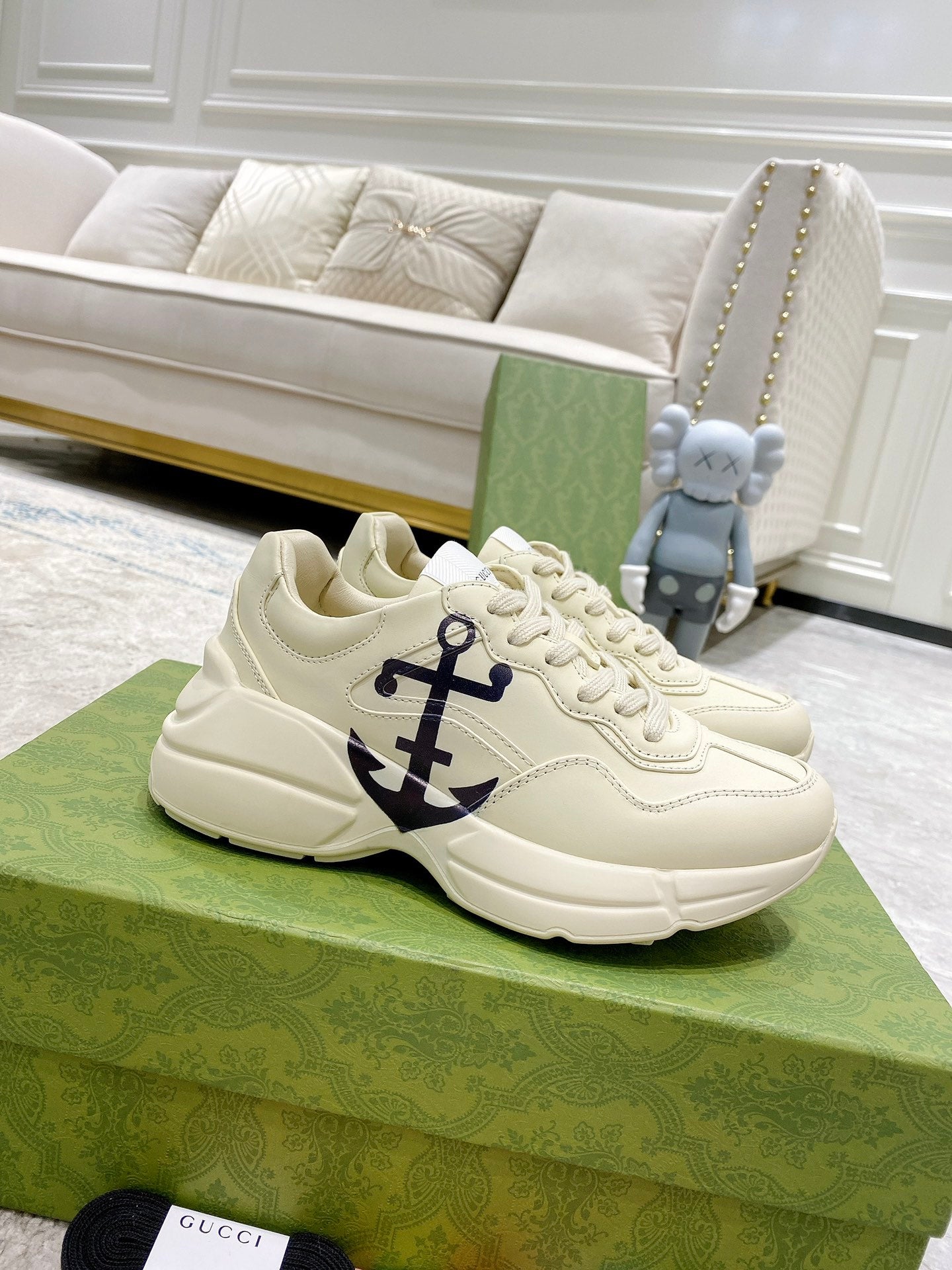 全網最頂級Gucci老爹鞋⚠️爆拆原版⚠️ ⚠️商品商標：Gucci ⚠️正碼碼數：35-44 ⚠️商品等級：頂端貨