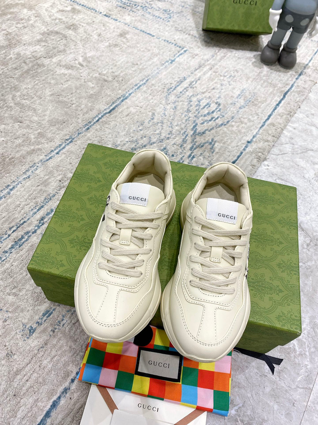 全網最頂級Gucci老爹鞋⚠️爆拆原版⚠️ ⚠️商品商標：Gucci ⚠️正碼碼數：35-44 ⚠️商品等級：頂端貨