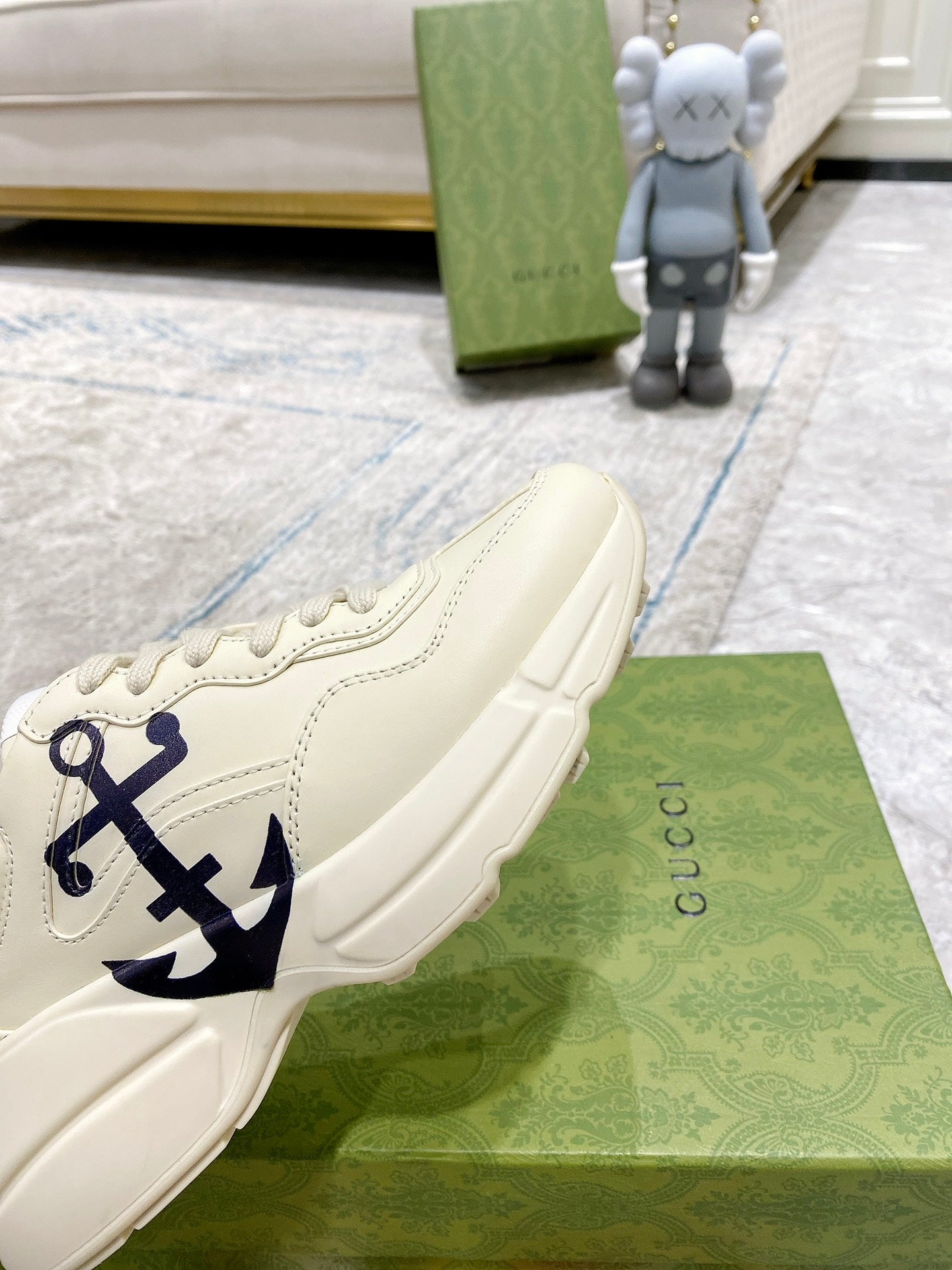 全網最頂級Gucci老爹鞋⚠️爆拆原版⚠️ ⚠️商品商標：Gucci ⚠️正碼碼數：35-44 ⚠️商品等級：頂端貨