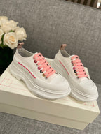 【新色高版本】 女Mcq厚底帆布休閒鞋//小羊裡//tpu橡膠組合size35-39/40不退換