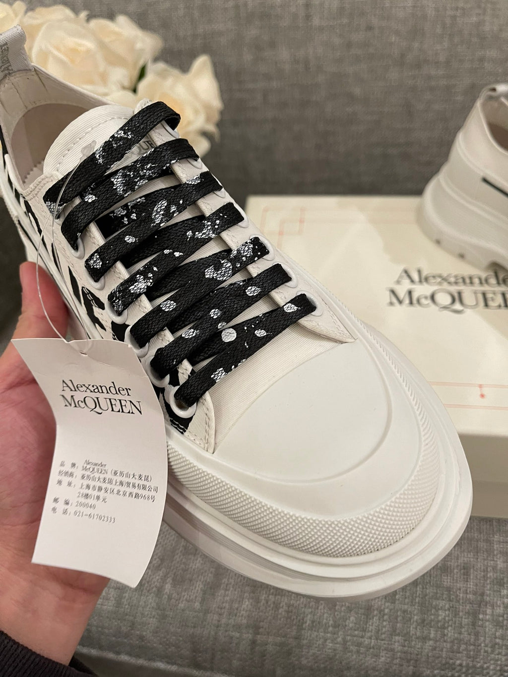 女p🌟男p🌟 Mcq厚底帆布休閒鞋//小羊裡//tpu橡膠組合size35-44/45不退換
