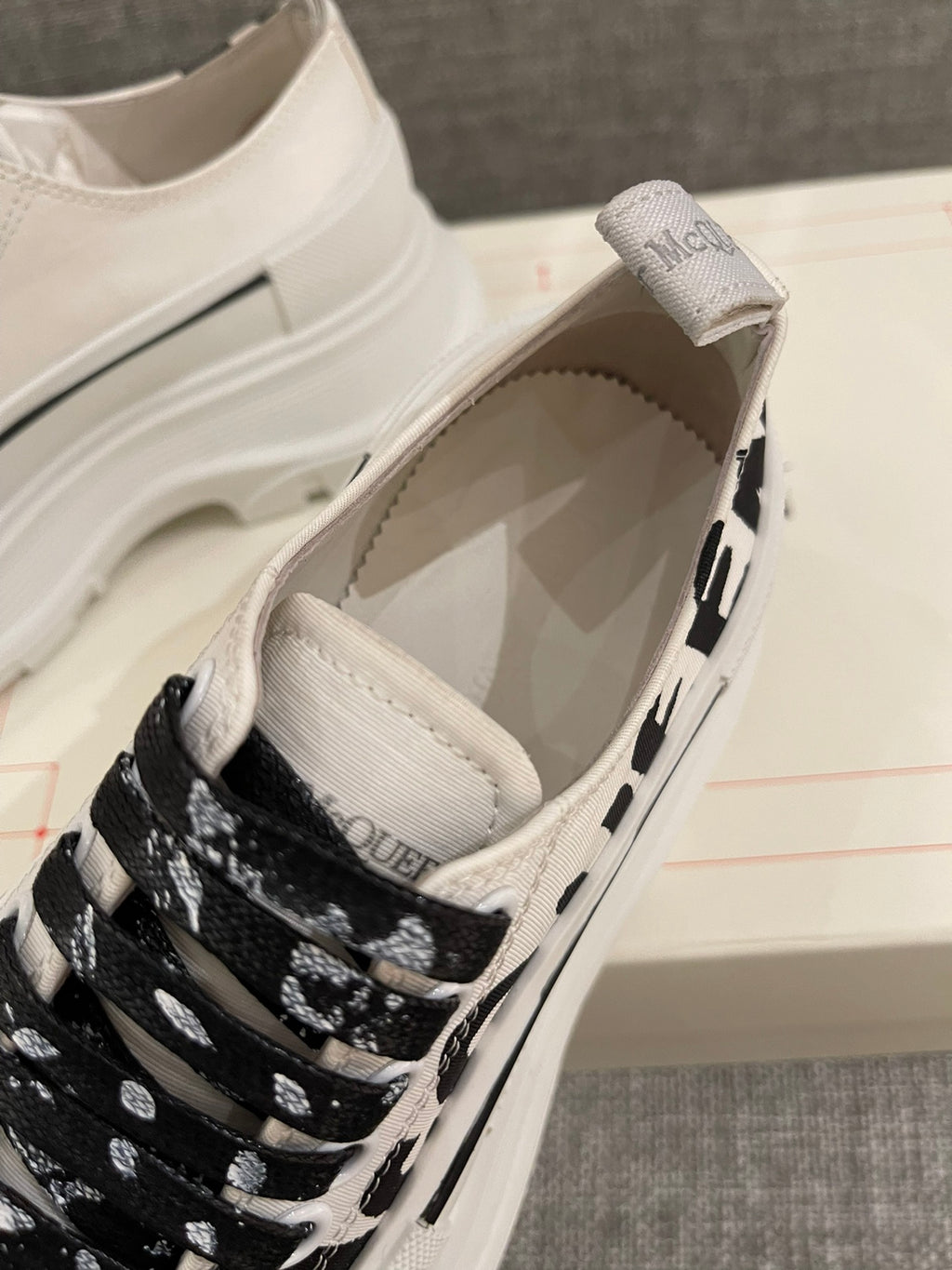 女p🌟男p🌟 Mcq厚底帆布休閒鞋//小羊裡//tpu橡膠組合size35-44/45不退換