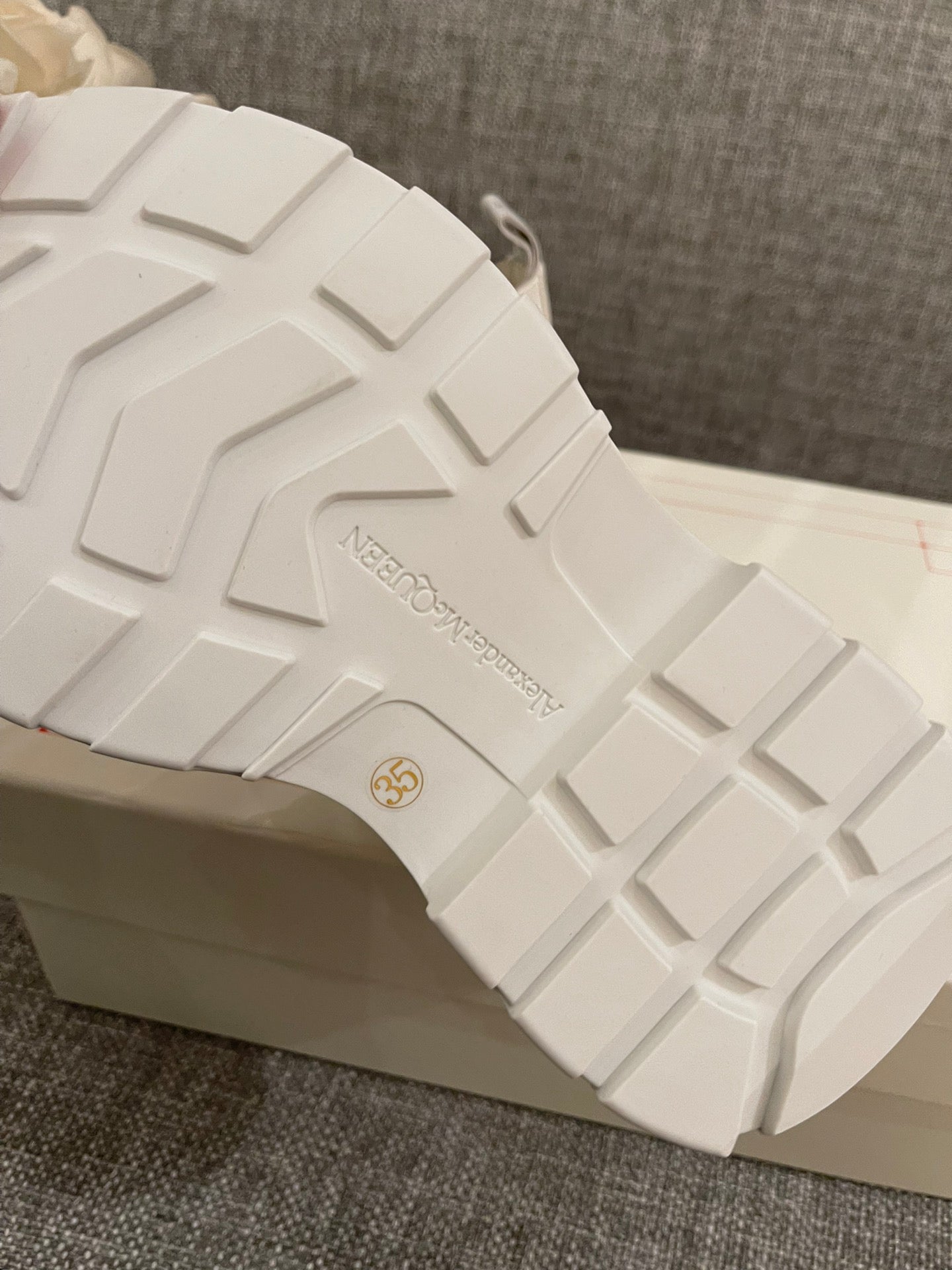 女p🌟男p🌟 Mcq厚底帆布休閒鞋//小羊裡//tpu橡膠組合size35-44/45不退換