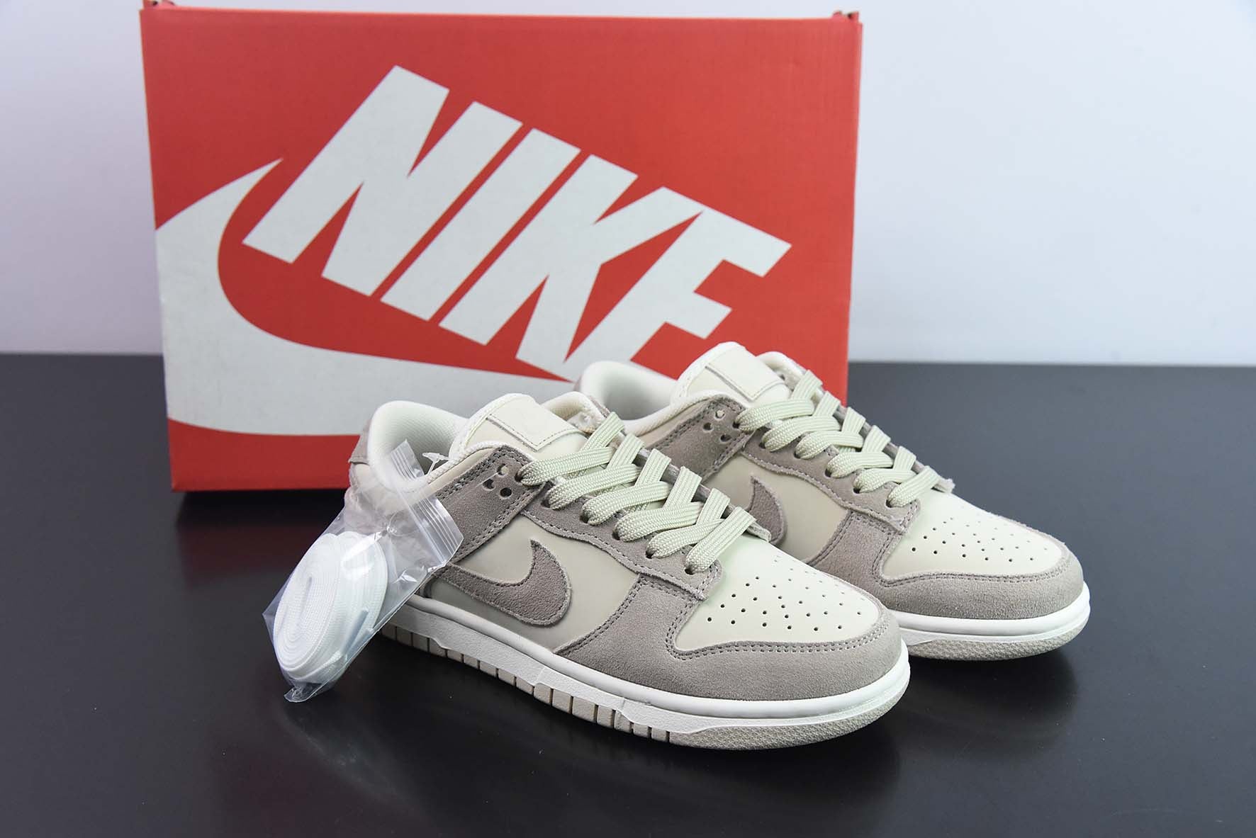 IFWX87813535 Nike Dunk Low “Sandrift” 復古摩卡全新小麥色SB低筒休閒板鞋貨號：FD0873-126 尺寸：36-40