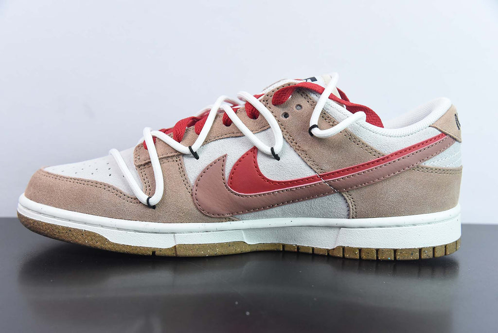 RBE18528531 Dunk se 白棕紅SB低筒板鞋綁帶貨號：D09457-130 尺寸：36-46