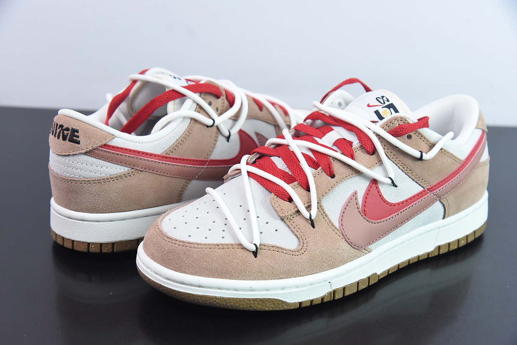 RBE18528531 Dunk se 白棕紅SB低筒板鞋綁帶貨號：D09457-130 尺寸：36-46