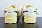 DSSF90649358 Nike Dunk Low"WhiteSail' 熱浪製造氧化做舊麻繩綁帶浸染沙漠低筒板鞋女款米白色尺碼：35.5-47.5 貨號：DD1503-121