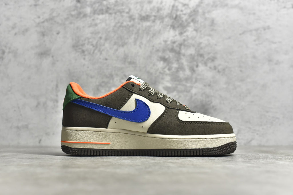 # 公司級NK Air Force 1 空軍一號深棕藍官方同步原廠中底鋼印、拉幫完美官方貨號：DH7568-001 SIZE：36 36.5 375 36.5 385 36.5 385 36.5 37.5 38385 38385 453 36. 42.5 43 44 44.5 45