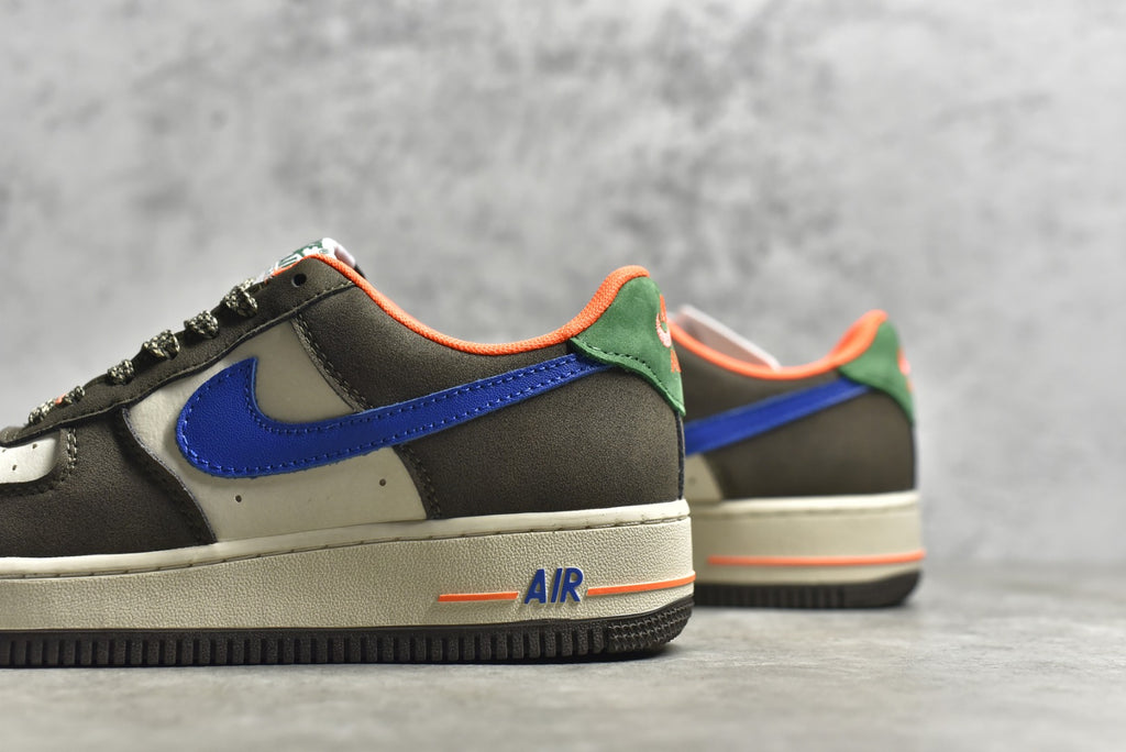 # 公司級NK Air Force 1 空軍一號深棕藍官方同步原廠中底鋼印、拉幫完美官方貨號：DH7568-001 SIZE：36 36.5 375 36.5 385 36.5 385 36.5 37.5 38385 38385 453 36. 42.5 43 44 44.5 45