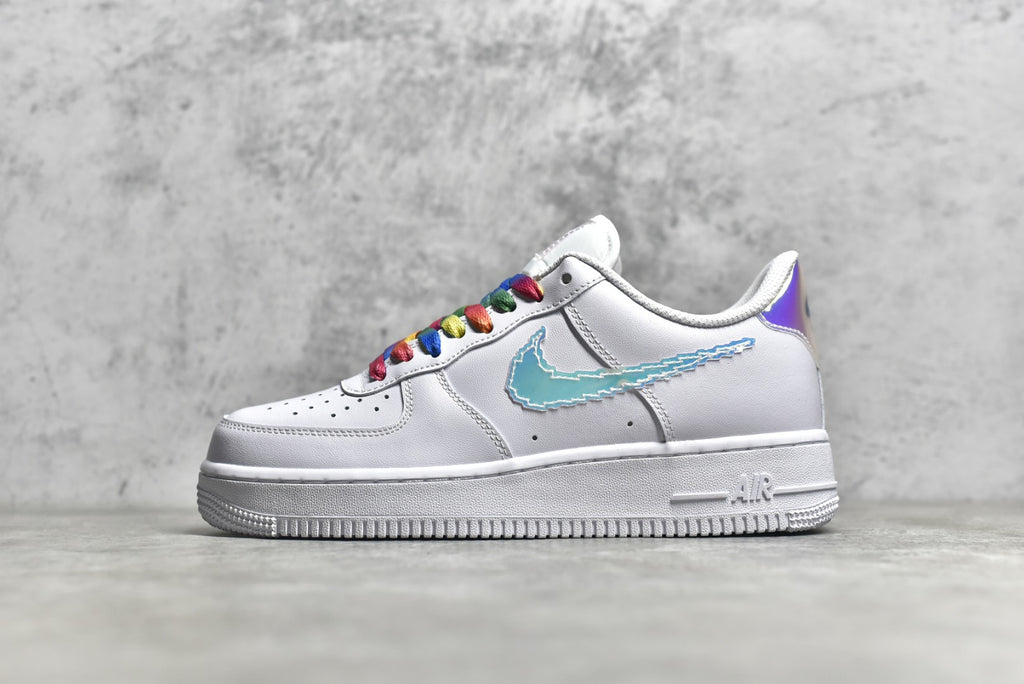 # 公司等級NK Air Force 1 空軍一號七彩鐳射官方同步原廠級原楦頭原紙板打造純正空軍版型#專注外貿渠道全掌內置蜂窩氣墊#原盒配件原廠中底鋼印、拉幫完美官方貨號：DC1699-100 SIZE：36 36.5 375 50375. 42 42.5 43 44 44.5 45