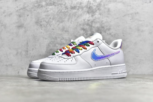 # 公司等級NK Air Force 1 空軍一號七彩鐳射官方同步原廠級原楦頭原紙板打造純正空軍版型#專注外貿渠道全掌內置蜂窩氣墊#原盒配件原廠中底鋼印、拉幫完美官方貨號：DC1699-100 SIZE：36 36.5 375 50375. 42 42.5 43 44 44.5 45