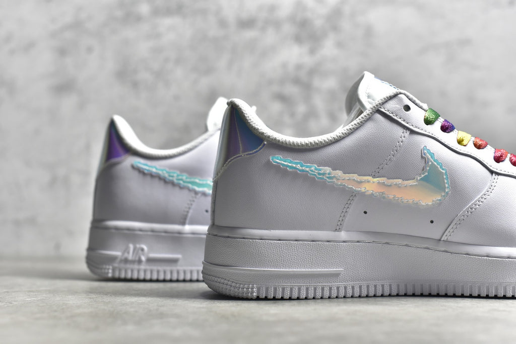 # 公司等級NK Air Force 1 空軍一號七彩鐳射官方同步原廠級原楦頭原紙板打造純正空軍版型#專注外貿渠道全掌內置蜂窩氣墊#原盒配件原廠中底鋼印、拉幫完美官方貨號：DC1699-100 SIZE：36 36.5 375 50375. 42 42.5 43 44 44.5 45