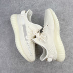 純原版Yeezy Boost 350 V2"Pure Oat" 純白鏤空HQ6316全套原楦原紙版原鞋開模完美打造採用辰元飛織魚絲網原廠面非進口機台大底原廠半透明RB巴斯夫滿釘大底原廠東莞百宏3M反光鞋帶質感一致原廠鑫成新粉原鞋墊LOGO膠漿印花鈦金針與高士馬克線針車精工打造一切遵循原廠指令單採購同源原材採購全套原廠進口材料原紙版原楦頭一切同源公司大幾率過驗混賣無壓力‼ ️