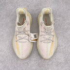 純原版本Yeezy Boost 350 V2 溫變貨號：GY3438全套原楦原紙版原鞋開模完美打造採用辰元飛織魚絲網原廠面非進口機台大底原廠半透明RB巴斯夫滿釘大底原廠東莞百宏3M反光鞋帶質感一致原廠鑫成新粉原鞋墊LOGO膠漿印花鈦金針與高士馬克線針車精工打造一切遵循原廠指令單採購同源原材採購全套原廠進口材料原紙版原楦頭一切同源公司大幾率過驗混賣無壓力
