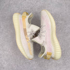 純原版本Yeezy Boost 350 V2 溫變貨號：GY3438全套原楦原紙版原鞋開模完美打造採用辰元飛織魚絲網原廠面非進口機台大底原廠半透明RB巴斯夫滿釘大底原廠東莞百宏3M反光鞋帶質感一致原廠鑫成新粉原鞋墊LOGO膠漿印花鈦金針與高士馬克線針車精工打造一切遵循原廠指令單採購同源原材採購全套原廠進口材料原紙版原楦頭一切同源公司大幾率過驗混賣無壓力