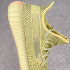 純原版Yeezy Boost 350 V2 丁黃滿天星貨號：FV3255全套原楦原紙版原鞋開模完美打造採用辰元飛織魚絲網原廠面非進口機台大底原廠半透明RB巴斯夫滿釘大底原廠東莞百宏3M反光鞋帶質感一致原廠鑫成新粉原鞋墊LOGO膠漿印花鈦金針與高士馬克線針車精工打造一切遵循原廠指令單採購同源原材採購全套原廠進口材料原紙版原楦頭一切同源公司大幾率過驗混賣無壓力‼ ️