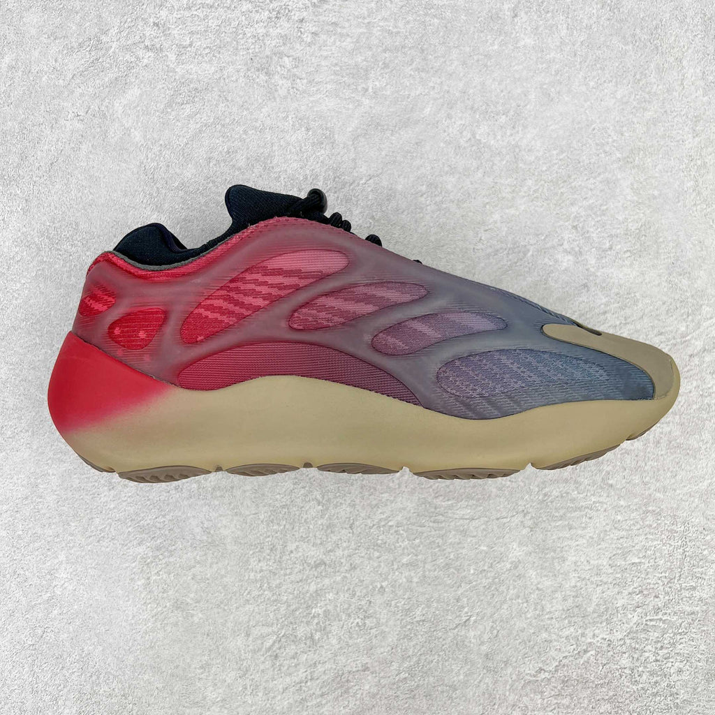 ＃純原Yeezy 700V3 藍粉漸變霓虹GW1814 開發室提前原鞋購回開發原廠BOUNCE 聚氨酯包裹EVA 發泡材質中底打造正確甲卡織面夜光效果等均最大程度還原公司細節不斷修正尺寸：36 36 36.5 37 38 38.45 3845. 43 44 44.5 45 46 47 48 編碼：Xby3936070