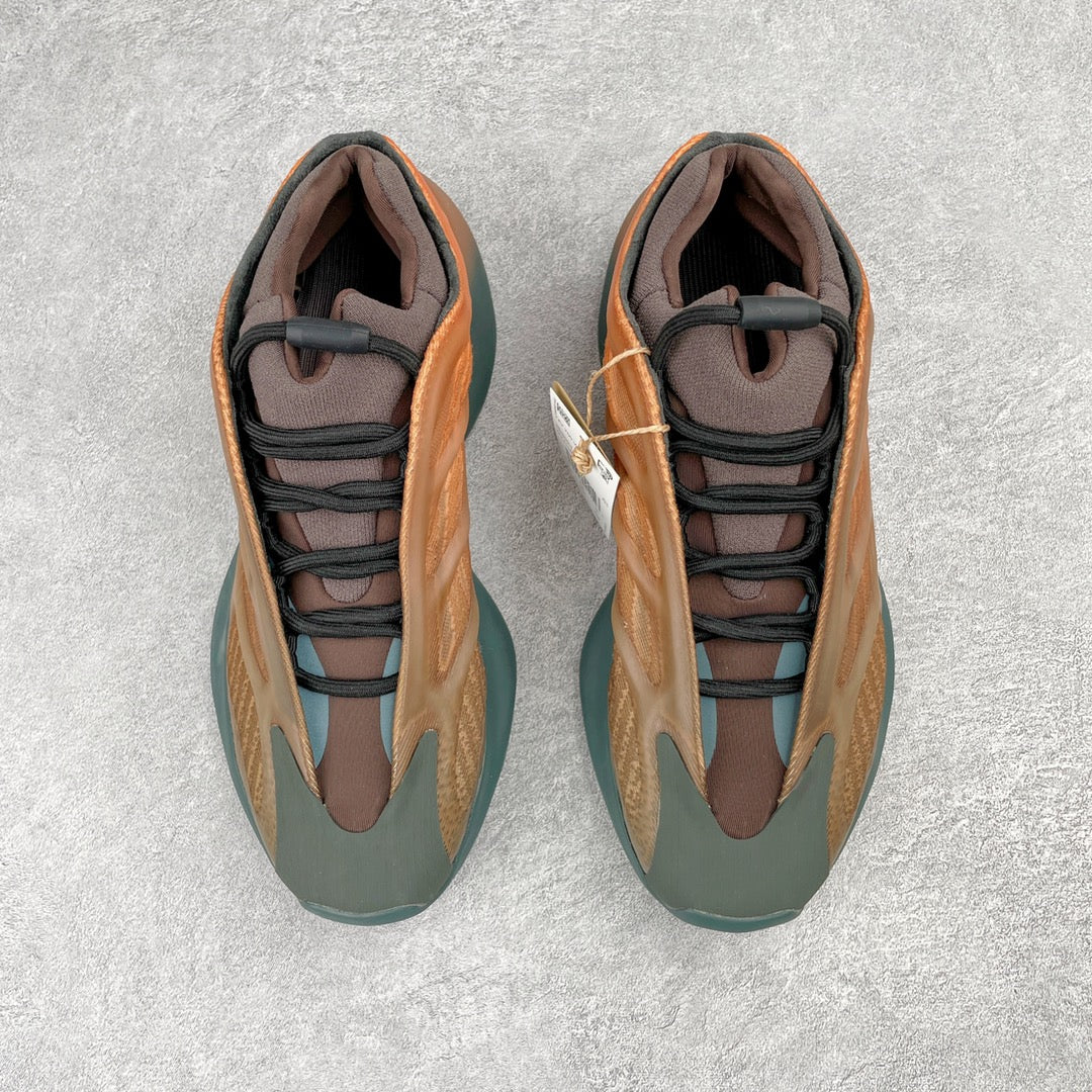＃純原Yeezy 700V3 焦糖黃GY4109 開發室提前原鞋購回開發原裝BOUNCE 聚氨酯包裹EVA 發泡材質中底打造正確甲卡織面夜光效果等均最大程度還原公司細節不斷修正尺寸44 44.5 45 46 47 48 編碼：Xby3936070
