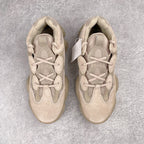 Yeezy 500 Desert Rat "Taupe Light" 灰褐色GX3605 圈內高端賣家首選完美零瑕疵沖正絕不翻車萬邦原廠翻毛、甩紋牛皮內置adiPRENE+減震科技全鞋包括內裡機台針車間距調整與原版一致原底模具"adiadiENE"字型卡外標面效果正確尺寸相測尺寸