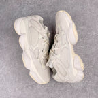 Yeezy 500 Desert Rat "Bone White"骨白配色FV3573 圈內高端賣家首選完美零瑕疵沖正絕不翻車萬邦原廠翻毛、甩紋牛皮內置adiPRENE+減震科技全鞋包括內裡機台針車間距調整與原版一致原底字墊樣卡