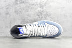 Air Jordan 1 Retro "Hyper Royal" KL薄荷糖/水洗白藍目前市面唯一提前原鞋開發正確鞋面水洗紋路正確鞋頭沖孔正確高頻飛翼LOGO 進口原廠皮料貨號:555088 402