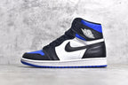 Air Jordan 1 High OG “Game Royal” AJ1黑籃腳趾正確高頻飛翼LOGO 原鞋開發特供皮料正確後跟楦型貨號:555088-041