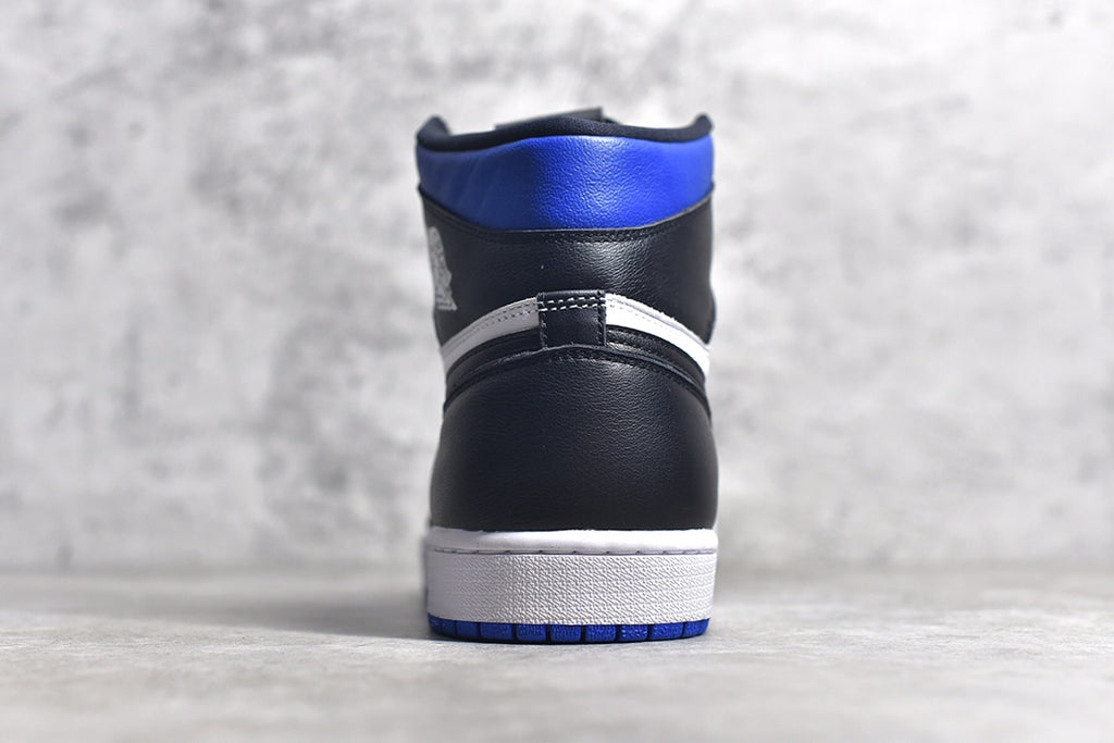 Air Jordan 1 High OG “Game Royal” AJ1黑籃腳趾正確高頻飛翼LOGO 原鞋開發特供皮料正確後跟楦型貨號:555088-041
