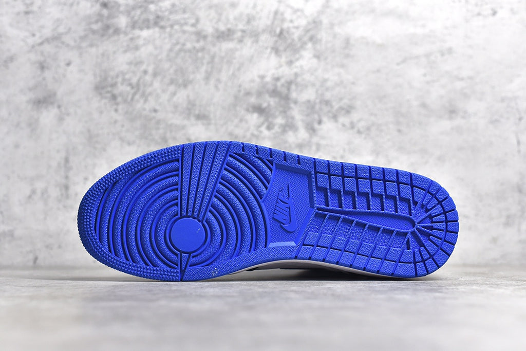 Air Jordan 1 High OG “Game Royal” AJ1黑籃腳趾正確高頻飛翼LOGO 原鞋開發特供皮料正確後跟楦型貨號:555088-041