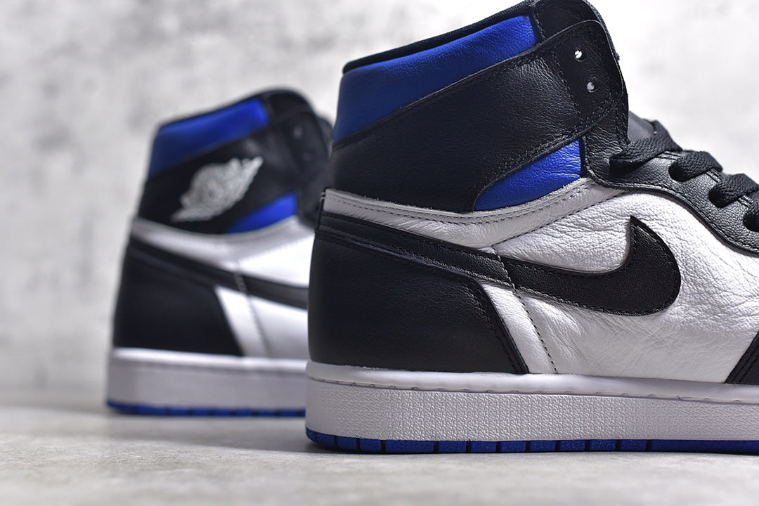 Air Jordan 1 High OG “Game Royal” AJ1黑籃腳趾正確高頻飛翼LOGO 原鞋開發特供皮料正確後跟楦型貨號:555088-041