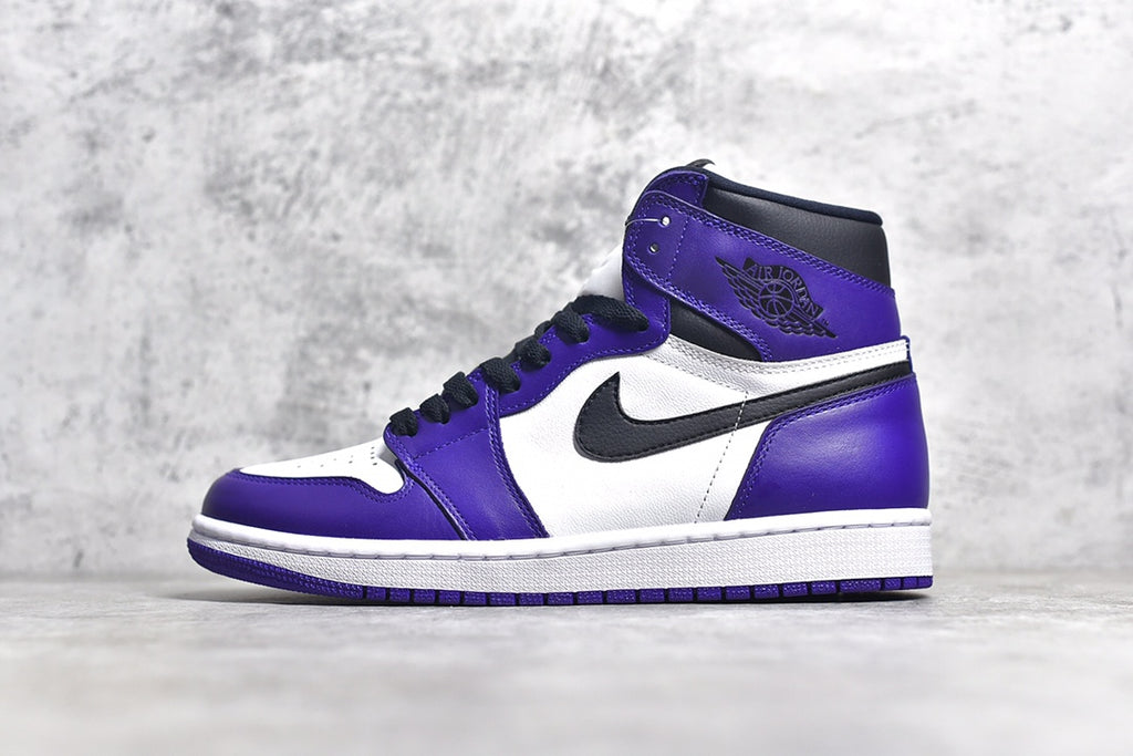 Air Jordan 1 Retro High OG " Court Purple " 紫腳趾白紫腳趾市面唯一原鞋原廠材料原楦原紙板打造正確色卡可隨意對比市面目前所有品質好貨不白菜專為高端客戶服務貨號：555088-500