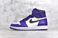 Air Jordan 1 Retro High OG " Court Purple " 紫腳趾白紫腳趾市面唯一原鞋原廠材料原楦原紙板打造正確色卡可隨意對比市面目前所有品質好貨不白菜專為高端客戶服務貨號：555088-500