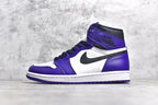 Air Jordan 1 Retro High OG " Court Purple " 紫腳趾白紫腳趾市面唯一原鞋原廠材料原楦原紙板打造正確色卡可隨意對比市面目前所有品質好貨不白菜專為高端客戶服務貨號：555088-500