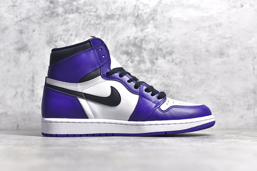 Air Jordan 1 Retro High OG " Court Purple " 紫腳趾白紫腳趾市面唯一原鞋原廠材料原楦原紙板打造正確色卡可隨意對比市面目前所有品質好貨不白菜專為高端客戶服務貨號：555088-500