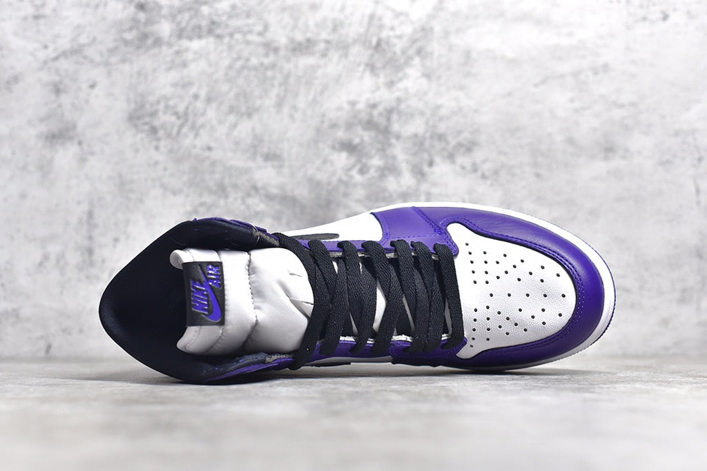 Air Jordan 1 Retro High OG " Court Purple " 紫腳趾白紫腳趾市面唯一原鞋原廠材料原楦原紙板打造正確色卡可隨意對比市面目前所有品質好貨不白菜專為高端客戶服務貨號：555088-500