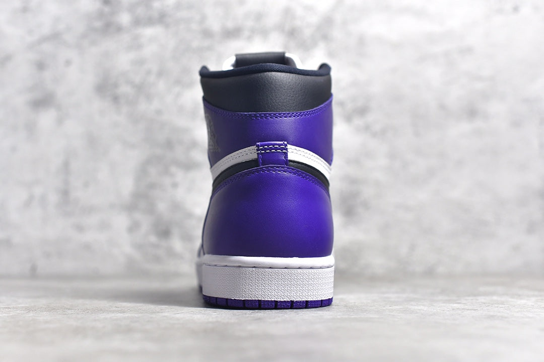 Air Jordan 1 Retro High OG " Court Purple " 紫腳趾白紫腳趾市面唯一原鞋原廠材料原楦原紙板打造正確色卡可隨意對比市面目前所有品質好貨不白菜專為高端客戶服務貨號：555088-500