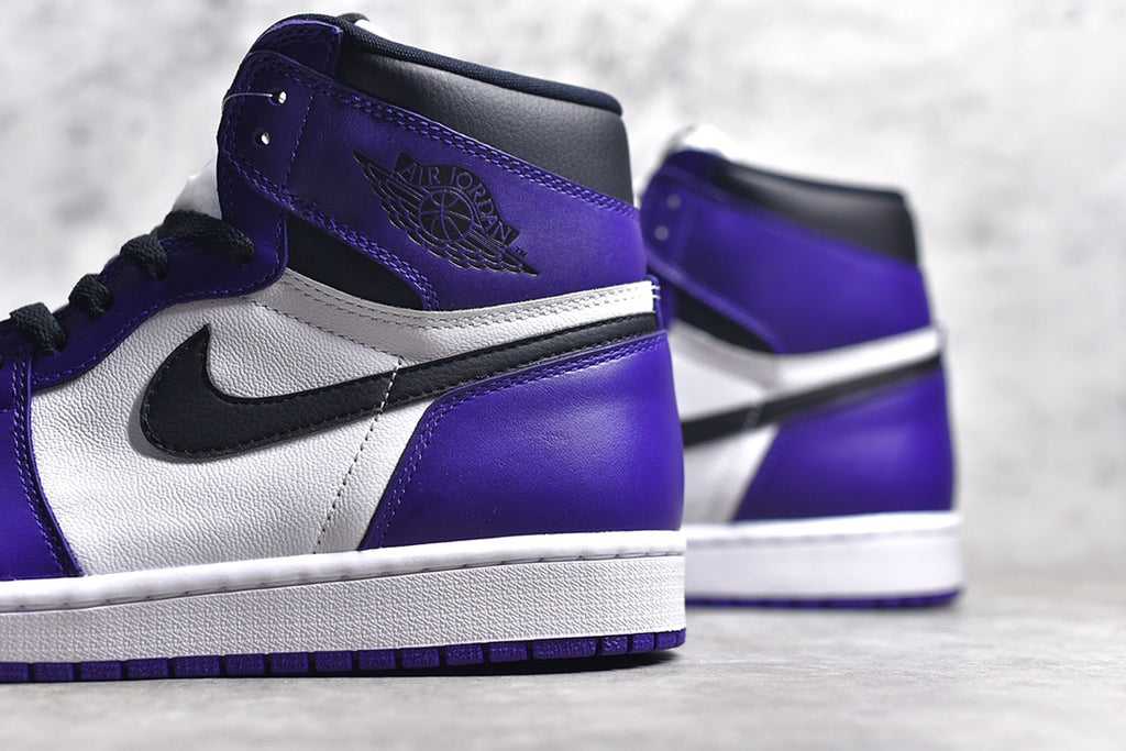 Air Jordan 1 Retro High OG " Court Purple " 紫腳趾白紫腳趾市面唯一原鞋原廠材料原楦原紙板打造正確色卡可隨意對比市面目前所有品質好貨不白菜專為高端客戶服務貨號：555088-500