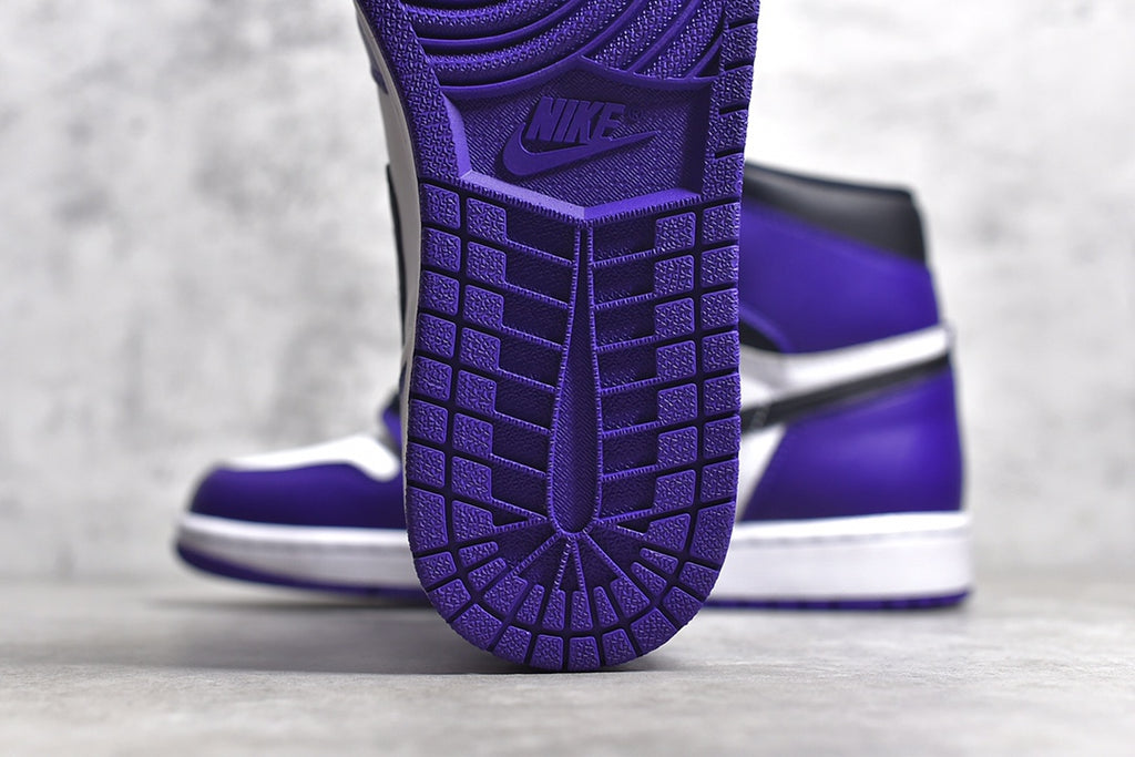 Air Jordan 1 Retro High OG " Court Purple " 紫腳趾白紫腳趾市面唯一原鞋原廠材料原楦原紙板打造正確色卡可隨意對比市面目前所有品質好貨不白菜專為高端客戶服務貨號：555088-500