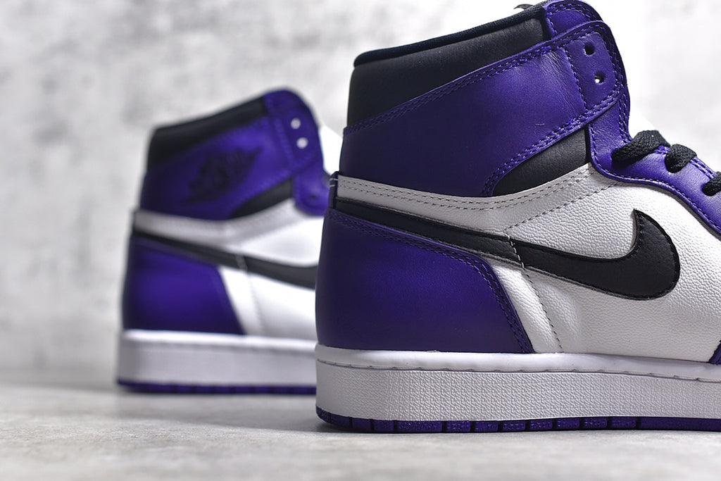 Air Jordan 1 Retro High OG " Court Purple " 紫腳趾白紫腳趾市面唯一原鞋原廠材料原楦原紙板打造正確色卡可隨意對比市面目前所有品質好貨不白菜專為高端客戶服務貨號：555088-500