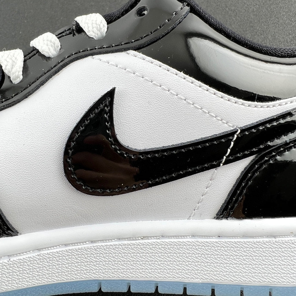 AJ1low白黑漆皮！ 尺寸35.5-45全碼出貨！ 市售最強低筒！天花板品質！ 市面唯一正確版本！全鞋正品原料！ DV1309-100！編碼OAH270！