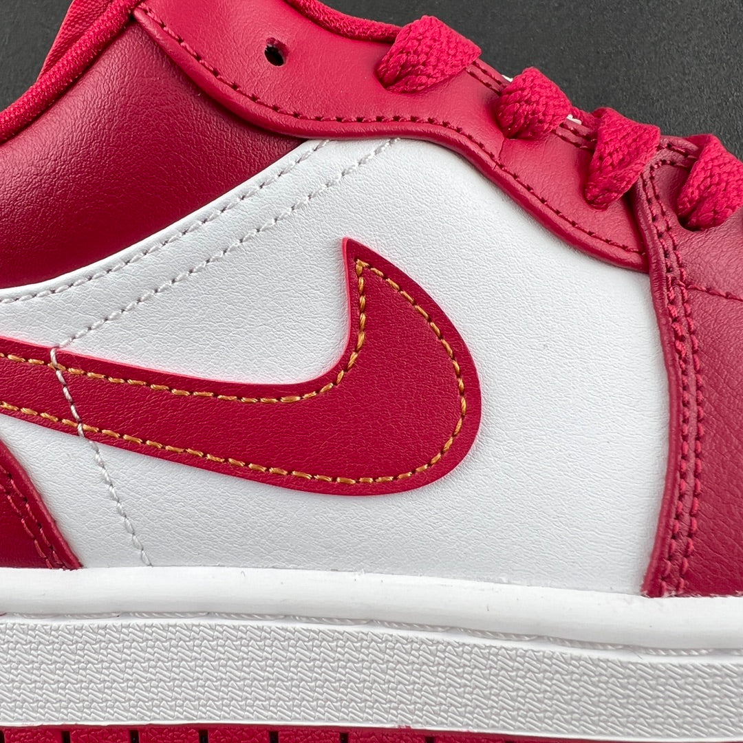 頂級Jordan Air Jordan 1 low 白紅金aj1低幫553558-607 尺寸：35.5-46 男女鞋編碼OAH270