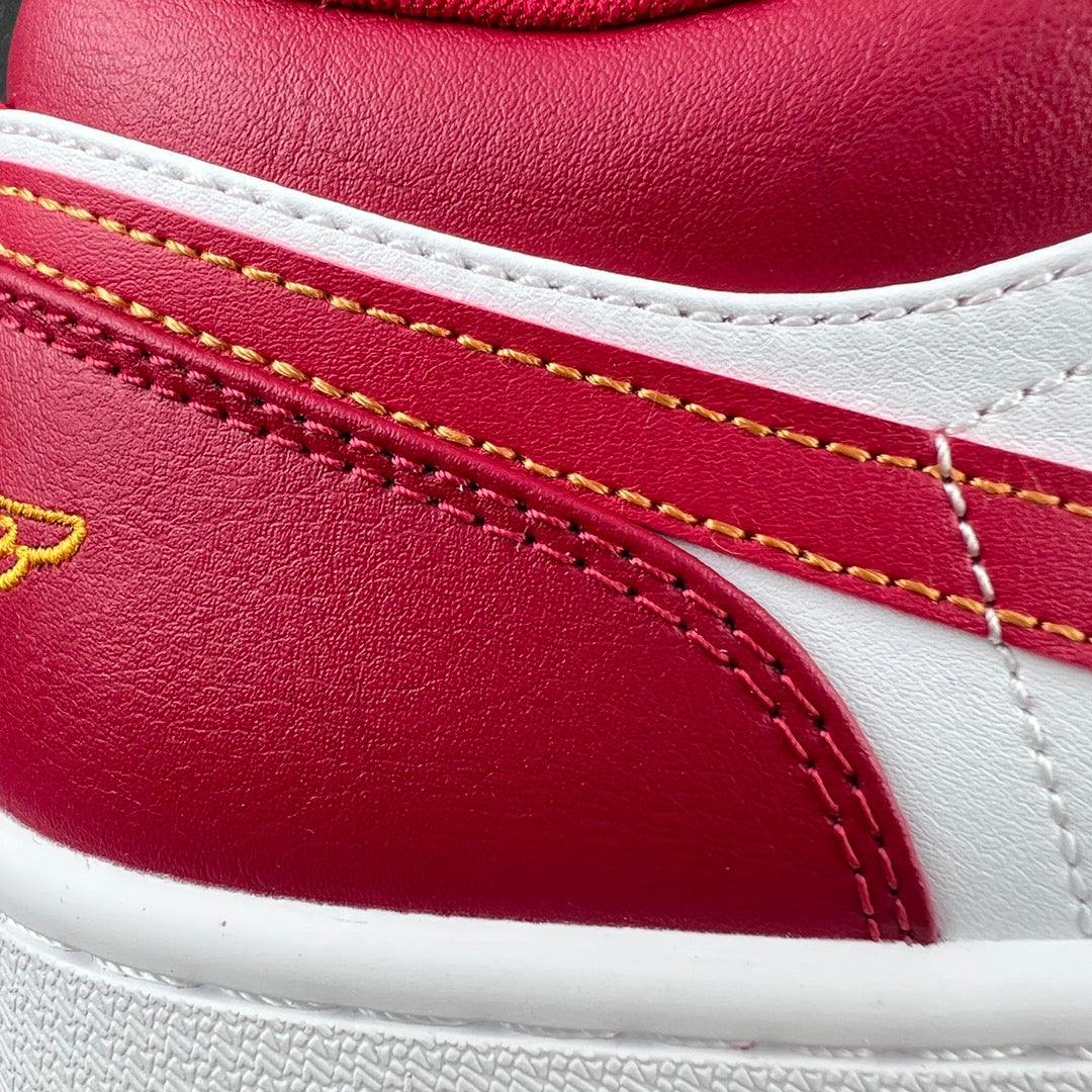 頂級Jordan Air Jordan 1 low 白紅金aj1低幫553558-607 尺寸：35.5-46 男女鞋編碼OAH270