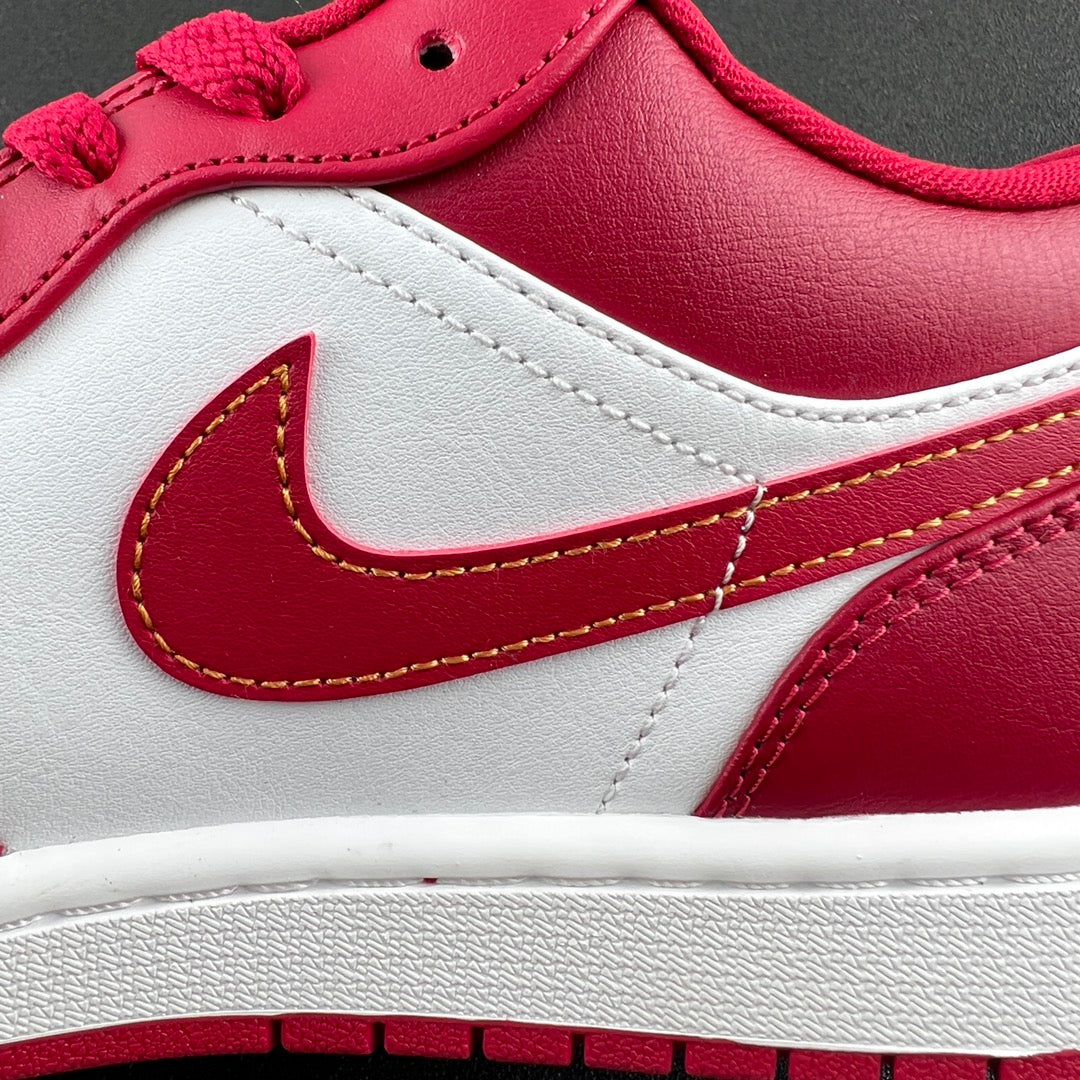 頂級Jordan Air Jordan 1 low 白紅金aj1低幫553558-607 尺寸：35.5-46 男女鞋編碼OAH270