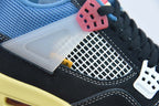ONJ80291261 純原版Air Jordan 4 x Union LA AJ4 聯名Off Noir 藍騎士貨號：DC9533-001 尺寸：36-47.5