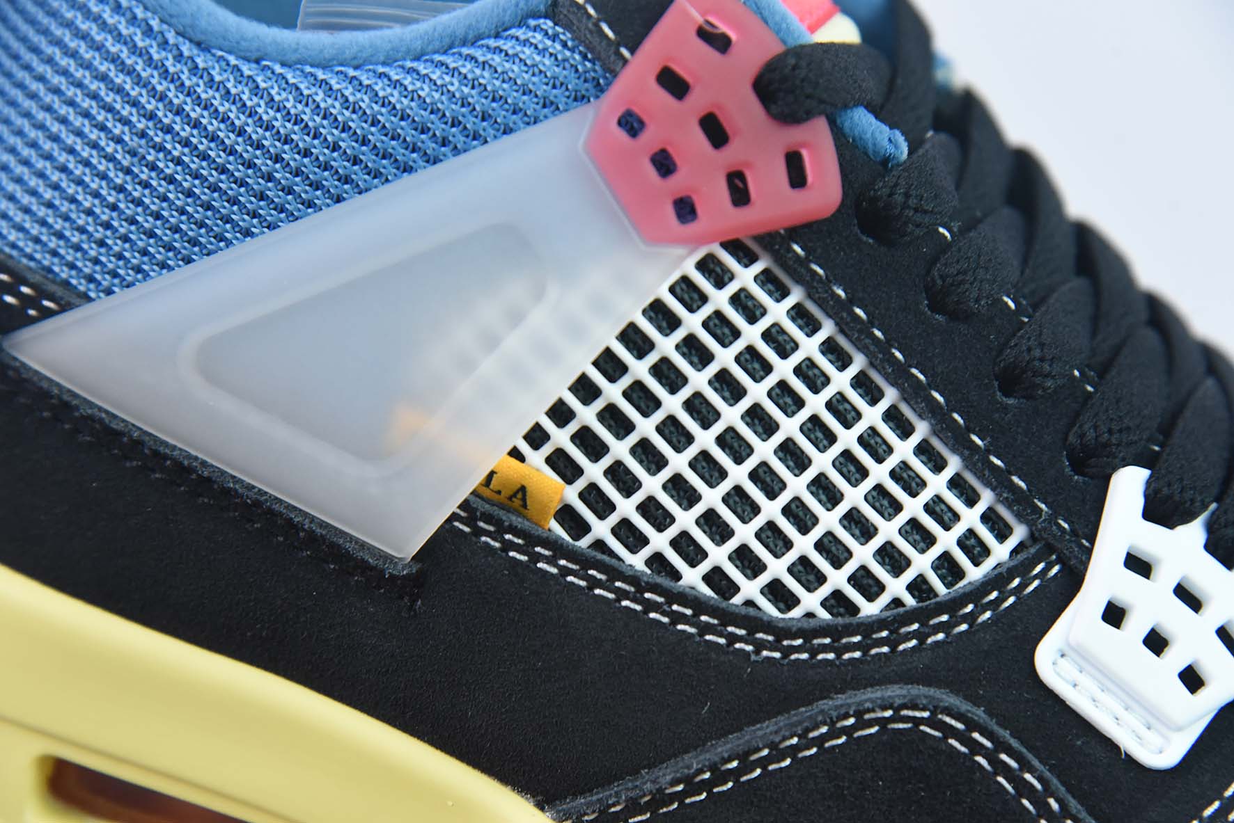 ONJ80291261 純原版Air Jordan 4 x Union LA AJ4 聯名Off Noir 藍騎士貨號：DC9533-001 尺寸：36-47.5