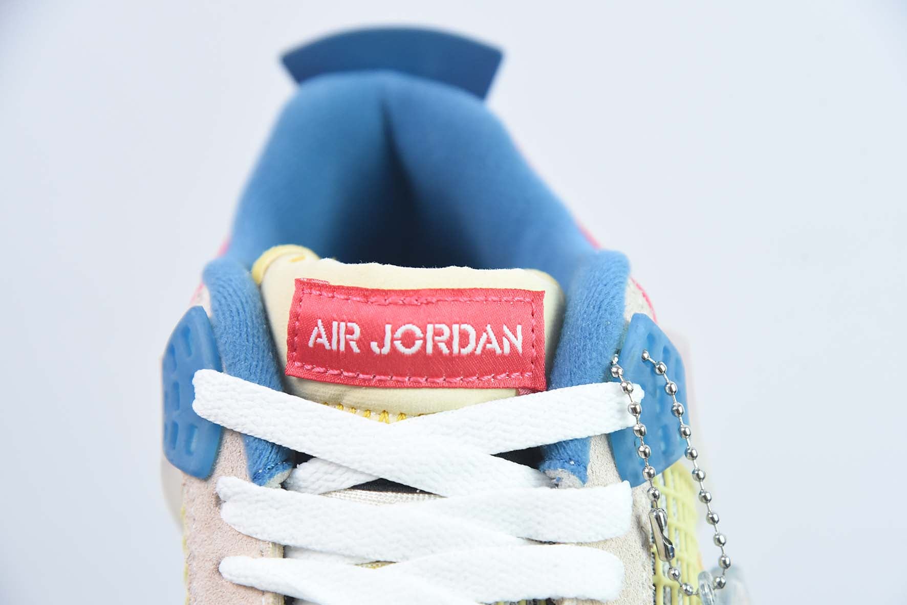 ONJ80291261 純原版Air Jordan 4 x Union LA AJ4 聯名Off Noir 粉紅藍貨號：DC9533-800 尺寸：36-47.5
