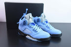 TNE30147668 純原Air Jordan 5 文化籃球鞋AJ5「UNC」北卡藍貨號：DV1310 401 尺寸：40-47.5