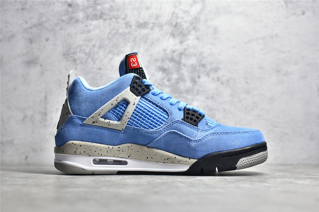 外貿A版最強性價比Air Jordan 4 大學藍CT8527-400 清潔度高鞋型正用料真實後續配色陸續出貨全頭層秒殺市面偽純原真正做到市面最強性價比細節無壓力Size：40/46