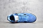 外貿A版最強性價比Air Jordan 4 大學藍CT8527-400 清潔度高鞋型正用料真實後續配色陸續出貨全頭層秒殺市面偽純原真正做到市面最強性價比細節無壓力Size：40/46