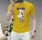 蒙口這個春天，讓肌膚感受極致的溫柔與舒適！ 👕 全新男士夏季圓領蠶絲棉短袖T卹，現已優雅登場！ 🌟 精選優質蠶絲棉，柔軟透氣，輕盈貼合，讓你在炎炎夏日也能保持清爽自在。 🌟 經典圓領設計，簡約而不簡單，無論是日常出街或休閒聚會，都能輕鬆駕馭。 🌟 多種時尚色彩選擇，滿足你對個性的追求，讓每一天都充滿新鮮感。 尺寸M-5XL