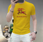 巴寶莉這個春天，讓肌膚感受極致的溫柔與舒適！ 👕 全新男士夏季圓領蠶絲棉短袖T卹，現已優雅登場！ 🌟 精選優質蠶絲棉，柔軟透氣，輕盈貼合，讓你在炎炎夏日也能保持清爽自在。 🌟 經典圓領設計，簡約而不簡單，無論是日常出街或休閒聚會，都能輕鬆駕馭。 🌟 多種時尚色彩選擇，滿足你對個性的追求，讓每一天都充滿新鮮感。 尺寸M-5XL